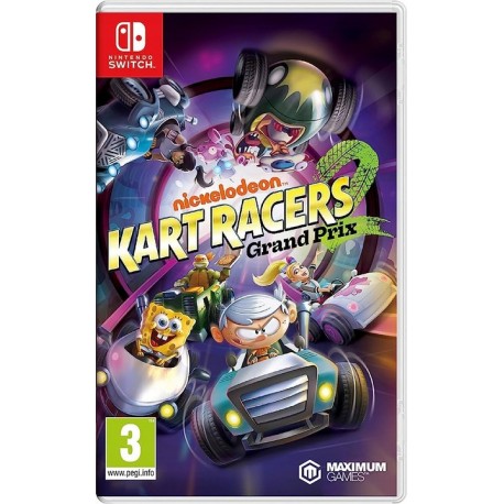 Nickeloden Kart Racers 2 Grand Prix SWITCH nowa ENG