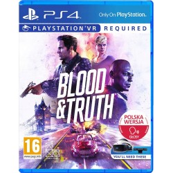 Blood & Truth VR PS4 nowa PL