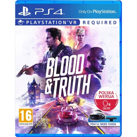 Blood & Truth VR PS4 nowa PL