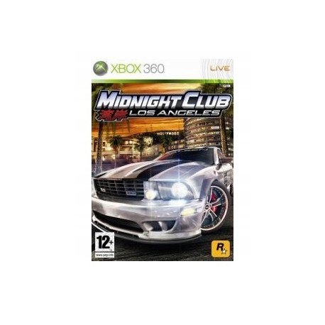 Midnight Club Los Angeles X360 używana ENG