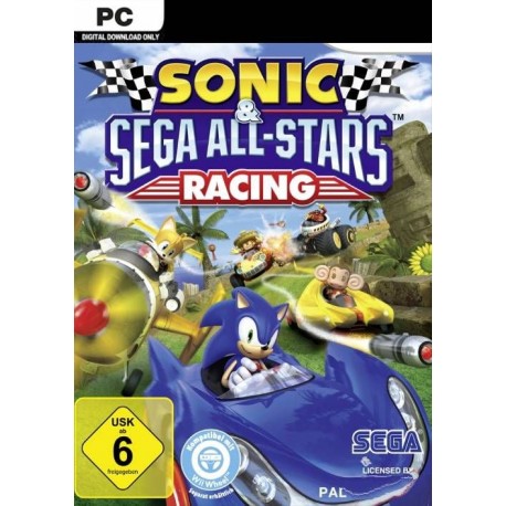 Sonic & Sega All Stars Racing PC używana ENG