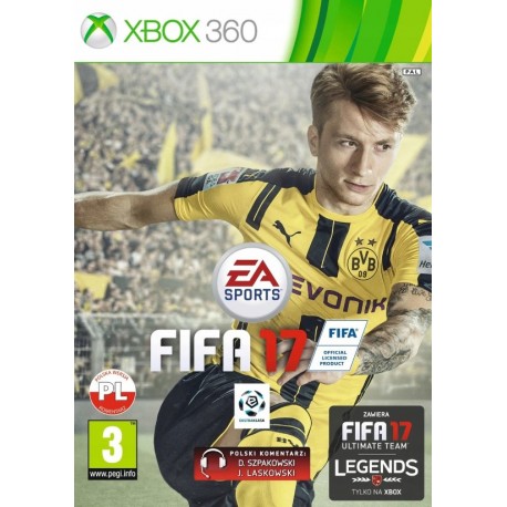 Fifa 17 X360 używana ENG