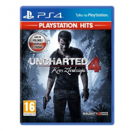 Uncharted 4 Kres Złodzieja PS4 używana PL