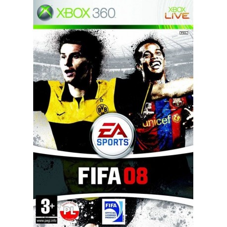 FIFA 08 X360 używana ENG