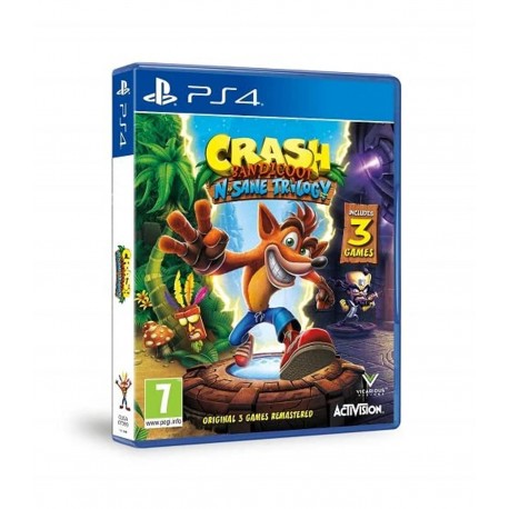 Crash Bandicoot N. Sane Trilogy PS4 nowa ENG