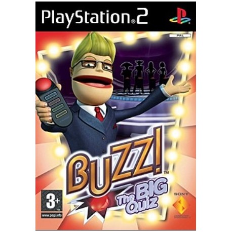 Buzz! The Big Quiz PS2 używana ENG