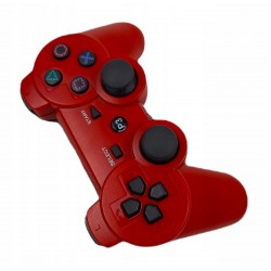 Pad bezprzewodowy do PS3 zamiennik czerwony używana
