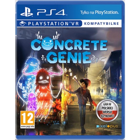 Concrete Genie PS4 nowa PL