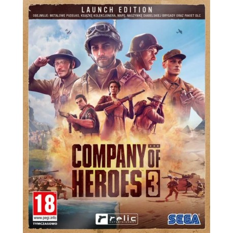 Steelbook Company Of Heroes 3 nowa