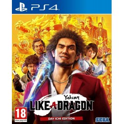 Yakuza Like a Dragon Day Ichi Steelbook Edition PS4 używana ENG
