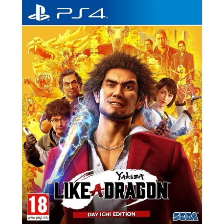 Yakuza Like a Dragon Day Ichi Steelbook Edition PS4 używana ENG