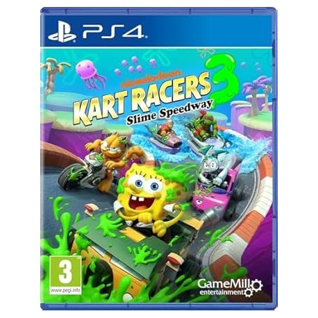 Nickelodeon Kart Racers 3 Slime Speedway PS4 używana ENG