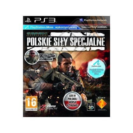 SOCOM Polskie Siły Specjalne PS3 używana PL