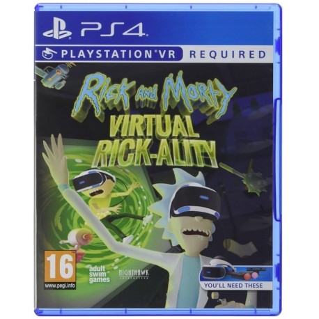 Rick and Morty Virtual Rick-Ality PS4 używana ENG