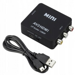 Adapter konwerter AV2HDMI nowy