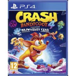 Crash Bandicoot 4 Najwyższy Czas PS4 nowa PL