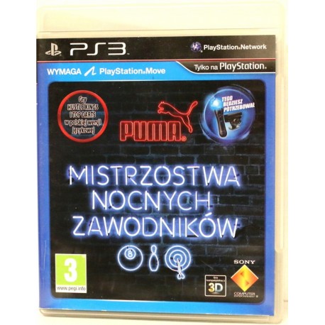 Mistrzostwa Nocnych Zawodników PS3 używana ENG