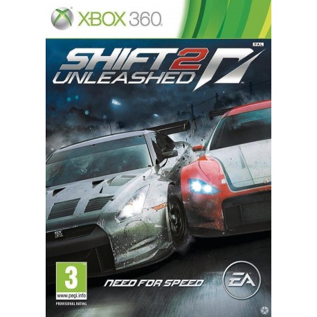 Need for Speed Shift 2 Unleashed X360 używana ENG