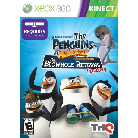 The Penguins of Madagascar Dr Blowhole Returns Again X360 używana ENG