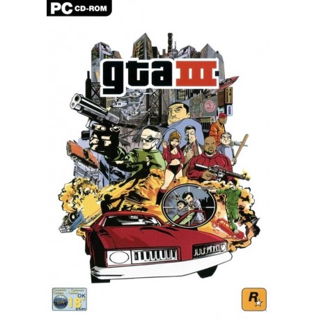 Grand Theft Auto III PC używana ENG
