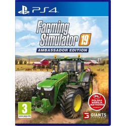 Farming Simulator 19 Ambassador Edition PS4 nowa PL