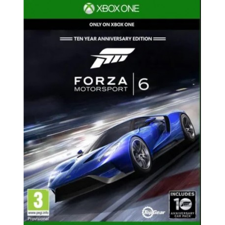 Forza Motorsport 6 XONE używana ENG
