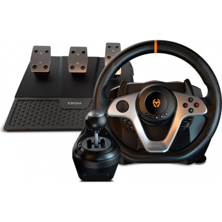 Kierownica Krom K-WHEEL Pro PC/PS3/PS4/XONE/SWITCH używana