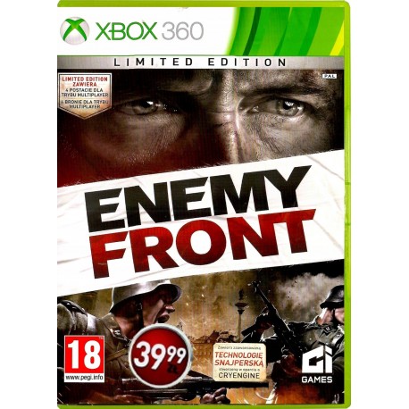 Enemy Front X360 używana PL