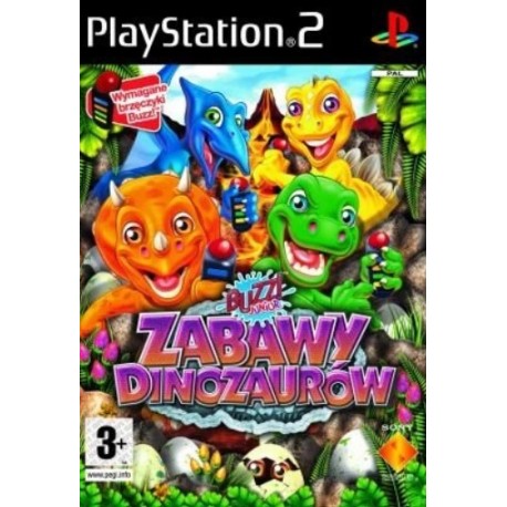 Buzz! Junior Zabawy Dinozaurów PS2 używana PL