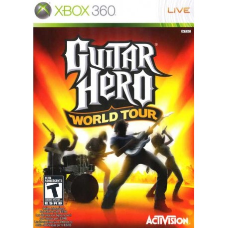 Guitar Hero World Tour X360 używana ENG