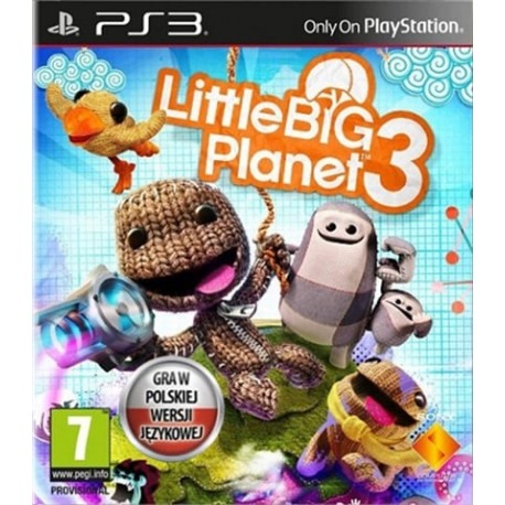 Little Big Planet 3 PS3 używana PL