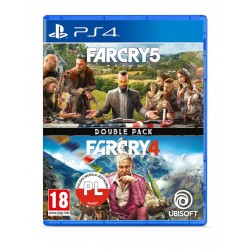 Far Cry Double Pack Far Cry 4 + Far Cry Primal PS4 używana PL