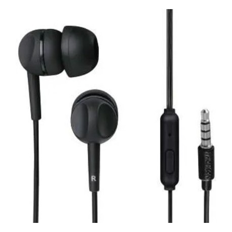 Słuchawki przewodowe HW Thomson EAR3005BK czarne nowa