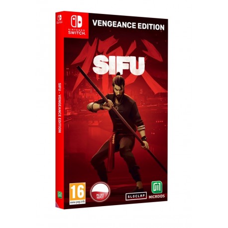 Sifu Vengeance Edition + Steelbook SWITCH używana PL