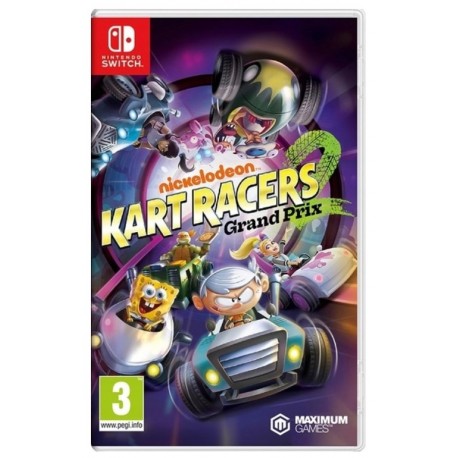 Nickeloden Kart Racers 2 Grand Prix SWITCH używana ENG