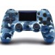 Pad PS4 niebieski moro zamiennik bezprzewodowy używana