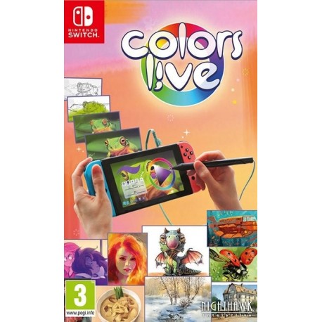 Colors Live + Pióro SWITCH używana ENG