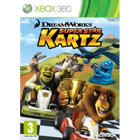 DreamWorks Super Star Kartz X360 używana ENG
