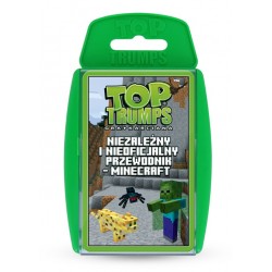Gra Karciana Top Trumps Niezależny i nieoficlajny przewodnik Minecraft używana