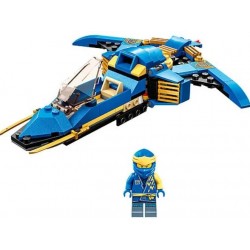 Klocki LEGO Ninjago Odrzutowiec ponaddźwiękowy Jaya 71784 używane
