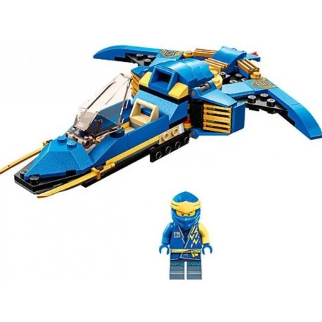 Klocki LEGO Ninjago Odrzutowiec ponaddźwiękowy Jaya 71784 używane