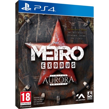 Metro Exodus Aurora Limited Edition + Steelbook PS4 używana PL
