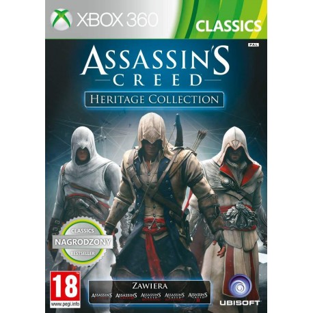 Assassin's Creed Heritage Collection X360 używana PL