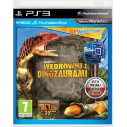 Wonderbook Wędrówki z Dinozaurami PS3 używana PL