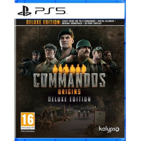 Commandos Origins Deluxe Edition PS5 używana PL