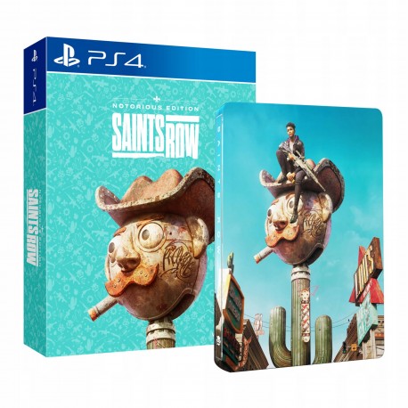Saints Row Notorious Edition + Steelbook PS4 używana PL