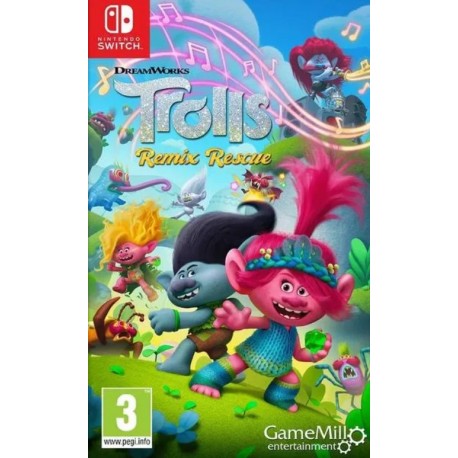 DreamWorks Trolls Remix Rescue SWITCH nowa ENG