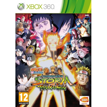 Naruto Shippuden Ultimate Ninja Storm Revolution X360 używana ENG