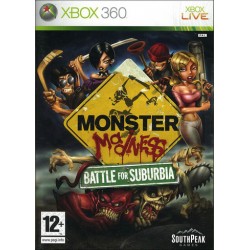 Monster Madness Battle for Suburbia X360 używana ENG