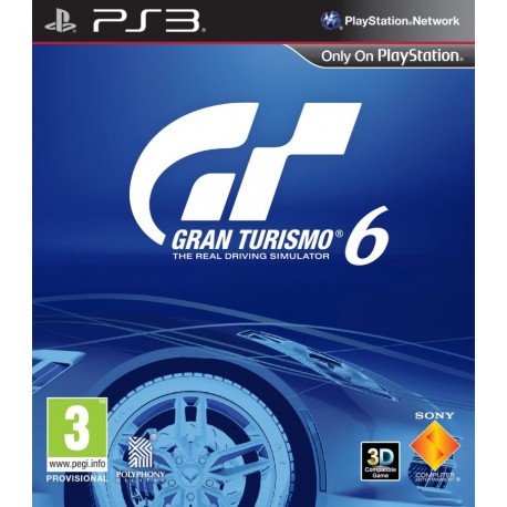 Gran Turismo 6 PS3 używana ENG